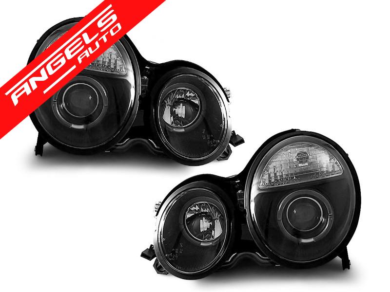 Faruri ANGEL EYES compatibile cu Mercedes E class W210 1999-2002