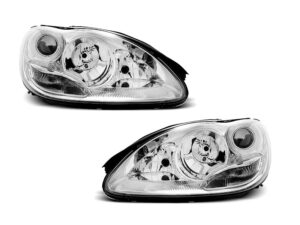 Faruri Xenon compatibile cu Mercedes S-Class W220 (10.2002-05.2005) Crom
