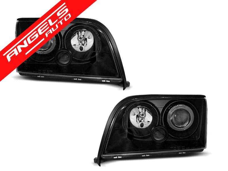 Faruri Negru potrivite pentru compatibile cu Mercedes W140 S-KLASA 03.91-10.98