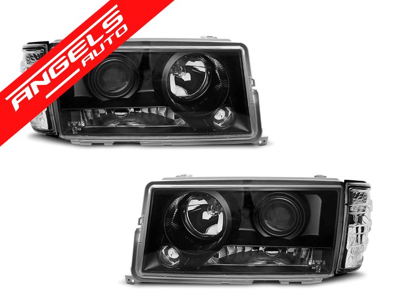 Faruri compatibile cu Mercedes W201/190 (1982-1993) Negru