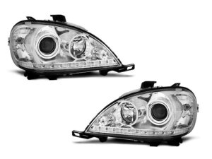 Faruri DAYLIGHT CHROME potrivite pentru compatibile cu Mercedes W163 ML M-KLASA 03.98-08.01