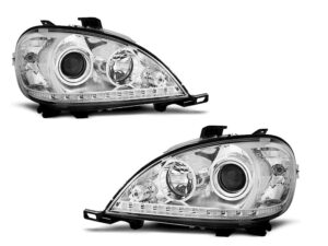 Faruri DAYLIGHT CHROME potrivite pentru compatibile cu Mercedes W163 ML M-KLASA 09.01-05