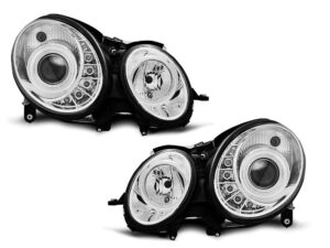Faruri DAYLIGHT CHROME potrivite pentru compatibile cu Mercedes W211 E-KLASA 05.06-09