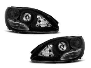 Faruri Negru potrivite pentru compatibile cu Mercedes W220 S-KLASA 09.98-05.05
