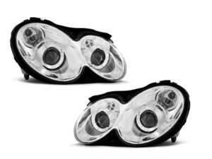 Faruri compatibile cu Mercedes CLK W209 (2003-2010) Crom