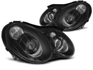 Faruri compatibile cu Mercedes CLK W209 (2003-2010) Negru