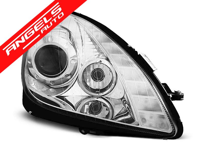 Faruri compatibile cu Mercedes SLK R171 (2004-2011) Crom - imagine 2