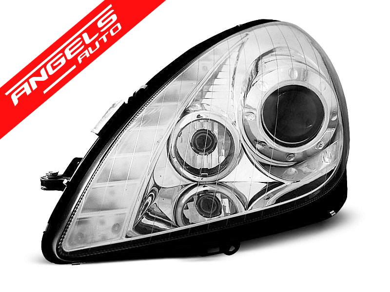 Faruri compatibile cu Mercedes SLK R171 (2004-2011) Crom - imagine 3