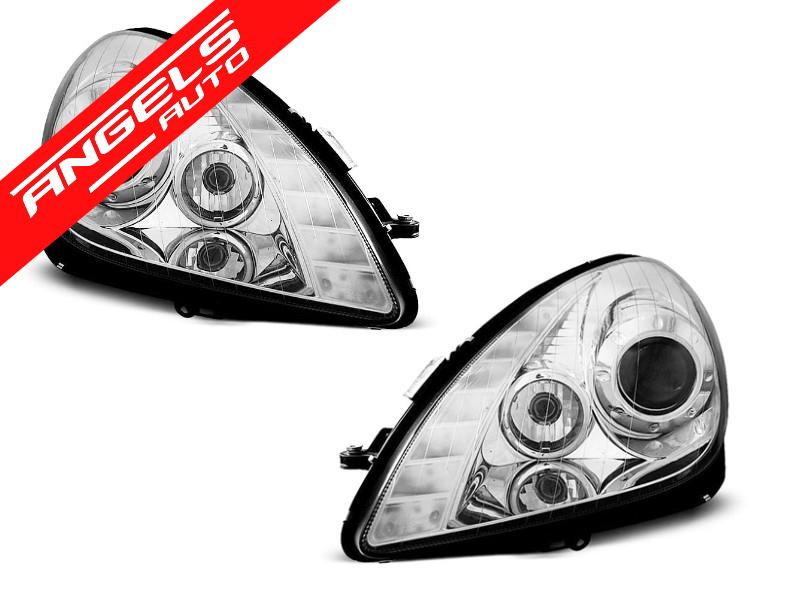 Faruri compatibile cu Mercedes SLK R171 (2004-2011) Crom