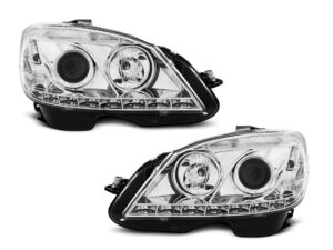 Faruri DAYLIGHT CHROME potrivite pentru compatibile cu Mercedes W204 07-10