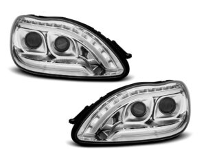 Faruri TUBE LIGHT compatibile cu Mercedes S-Class W220 1998-2005 Crom
