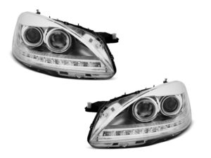 Faruri XENON Faruri DAYLIGHT CHROME potrivite pentru compatibile cu Mercedes W221 05-09