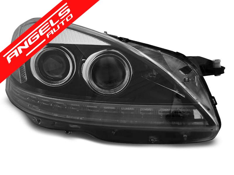 Faruri XENON Faruri DAYLIGHT Negru potrivite pentru compatibile cu Mercedes W221 05-09 - imagine 2