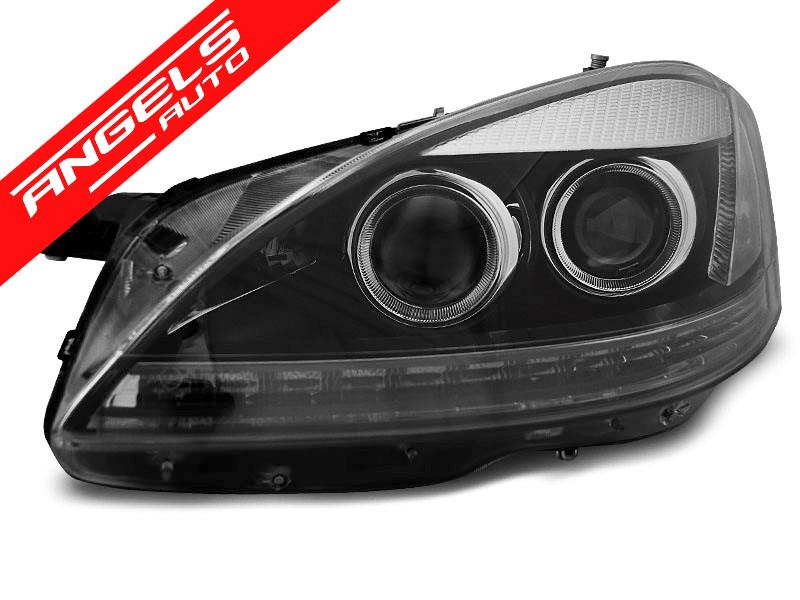 Faruri XENON Faruri DAYLIGHT Negru potrivite pentru compatibile cu Mercedes W221 05-09 - imagine 3