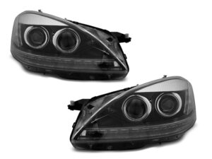 Faruri XENON Faruri DAYLIGHT Negru potrivite pentru compatibile cu Mercedes W221 05-09
