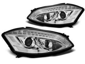 Faruri XENON Faruri DAYLIGHT compatibile cu Mercedes W221 (2005-2009) Crom