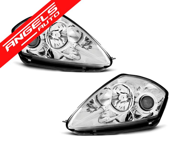Faruri compatibile cu Mitsubishi ECLIPSE D50 00-05 ANGEL EYES CHROME