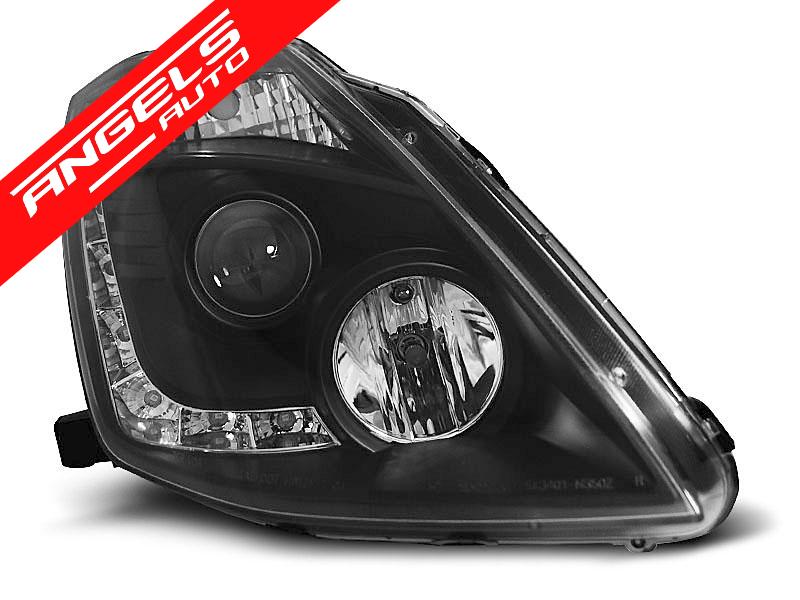 Faruri LED compatibile cu Nissan 350Z 2003-2005 D2S Negru - imagine 3