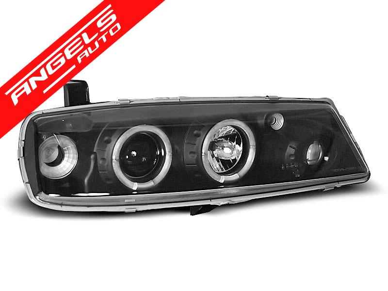 Faruri ANGEL EYES compatibile cu Opel CALIBRA (1990-1997) Negru - imagine 2