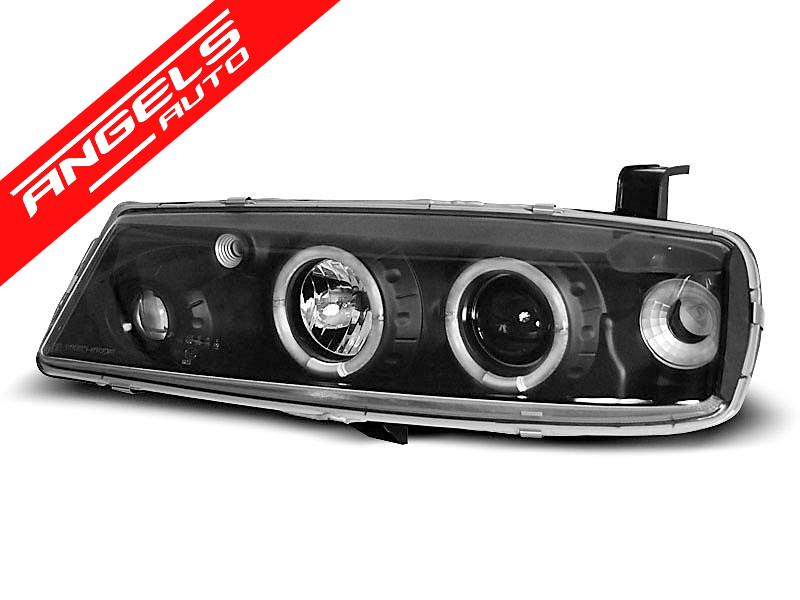 Faruri ANGEL EYES compatibile cu Opel CALIBRA (1990-1997) Negru - imagine 3
