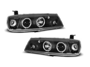 Faruri ANGEL EYES compatibile cu Opel CALIBRA (1990-1997) Negru