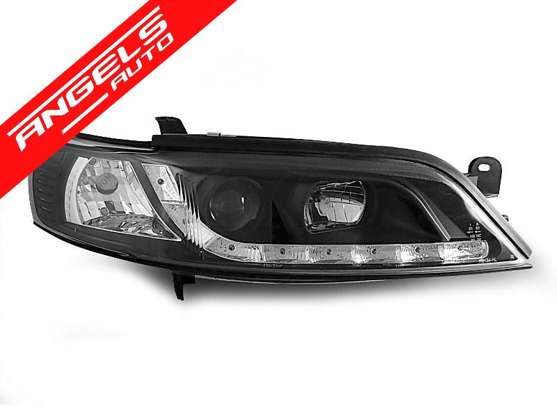 Faruri LED compatibile cu Opel Vectra B 1995-1998 Interior Negru - imagine 2