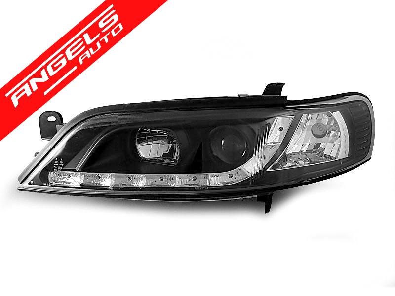 Faruri LED compatibile cu Opel Vectra B 1995-1998 Interior Negru - imagine 3