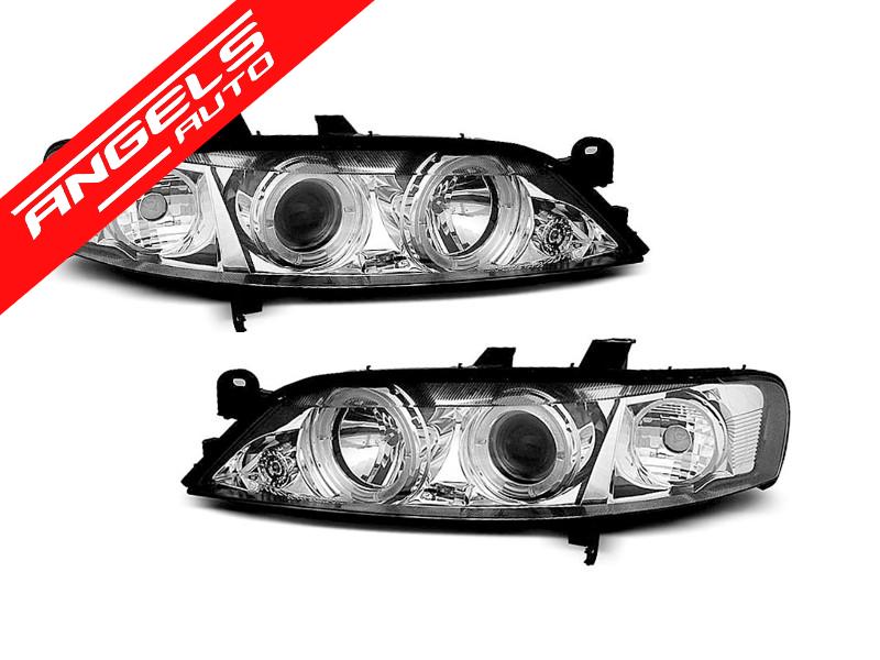 Faruri compatibile cu Opel VECTRA B 11.95-12.98 ANGEL EYES CHROME