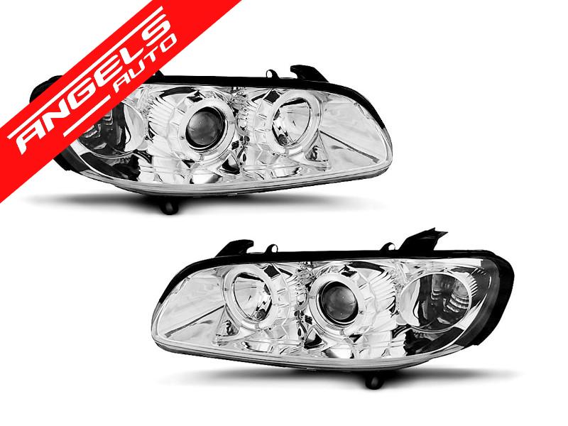 Faruri compatibile cu Opel OMEGA B 04.94-08.99 ANGEL EYES CHROME