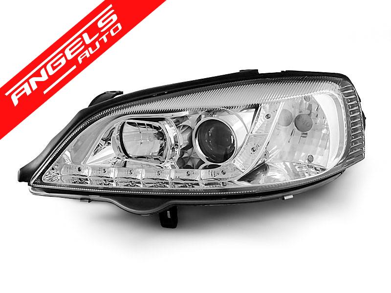 Faruri Dayline Led compatibile cu Opel Astra G Chrome Model - imagine 3