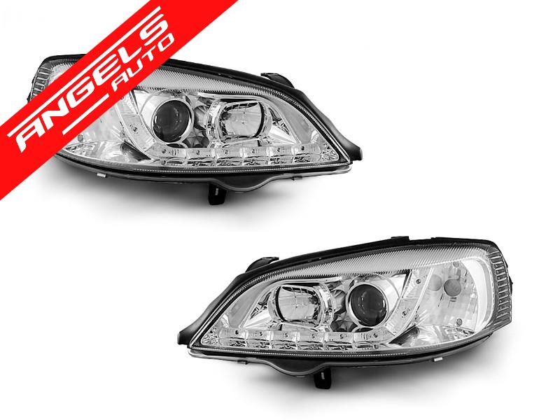 Faruri Dayline Led compatibile cu Opel Astra G Chrome Model