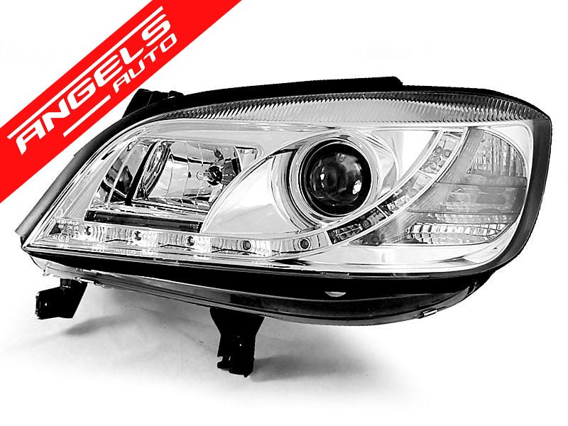 Faruri compatibile cu Opel ZAFIRA 04.99-06.05 DAYLIGHT CHROME - imagine 3