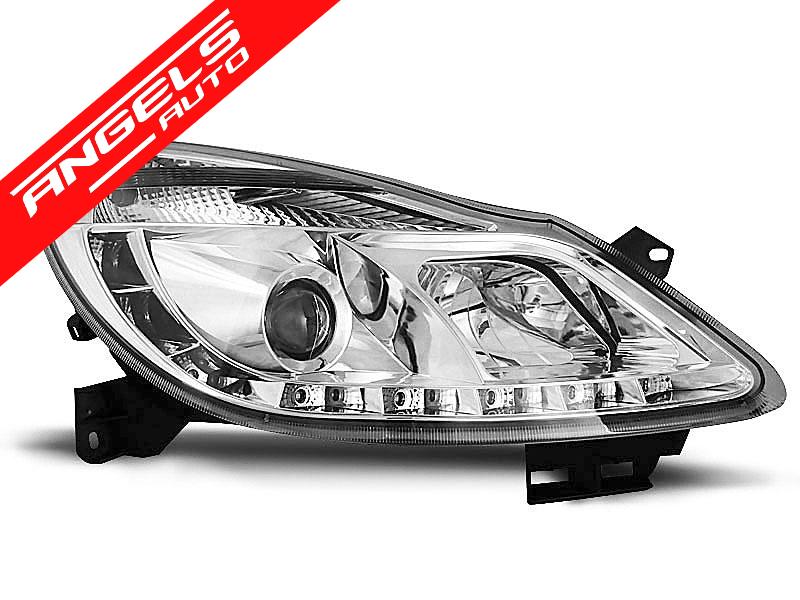 Faruri compatibile cu Opel CORSA D 04.06-11 DAYLIGHT CHROME - imagine 2