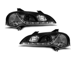 Faruri LED compatibile cu Opel Tigra 1994-2000 Negru
