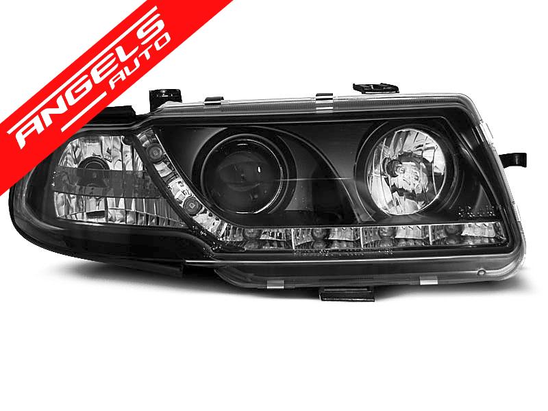 Faruri compatibile cu Opel ASTRA F 09.91-08.94 DAYLIGHT Negru - imagine 2