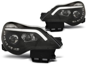 Faruri LED compatibile cu Opel Corsa D 2011-2014 Negru