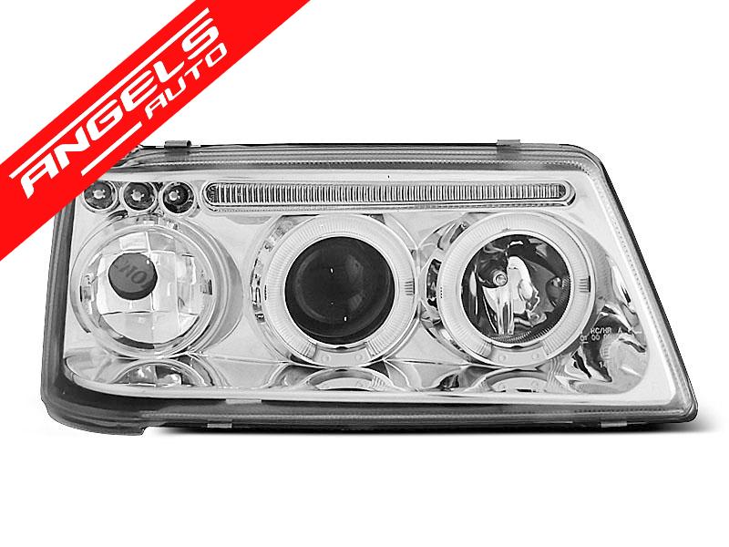 Faruri compatibile cu PEUGEOT 205 09.83-10.96 ANGEL EYES CHROME - imagine 2