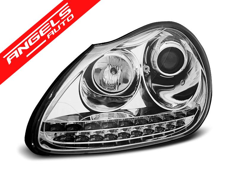 Faruri XENON Faruri DAYLIGHT CHROME potrivite pentru compatibile cu Porsche CAYENNE 02-06 - imagine 3