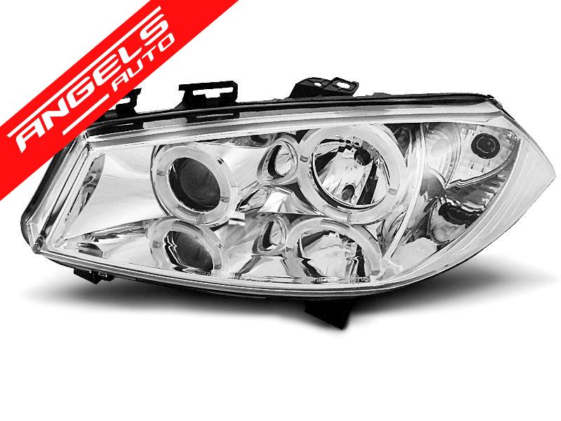 Faruri compatibile cu Renault MEGANE II 11.02-12.05 ANGEL EYES CHROME - imagine 3