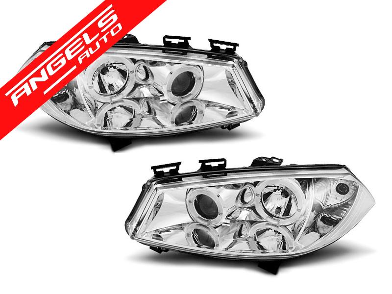 Faruri compatibile cu Renault MEGANE II 11.02-12.05 ANGEL EYES CHROME