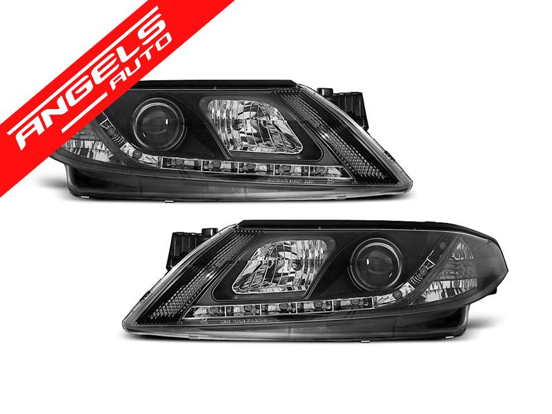 Faruri LED compatibile cu Renault Laguna 2 2001-2005 Negru