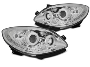 Faruri LED compatibile cu Renault Twingo 2007-2011 Crom