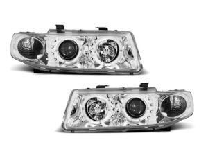 Faruri ANGEL EYES compatibile cu Seat LEON / TOLEDO 99-04 CHROME