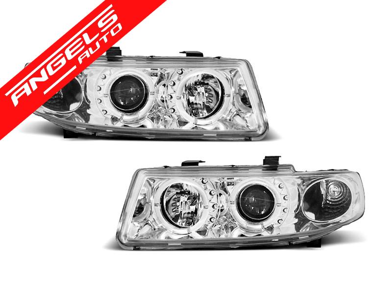 Faruri ANGEL EYES compatibile cu Seat LEON / TOLEDO 99-04 CHROME