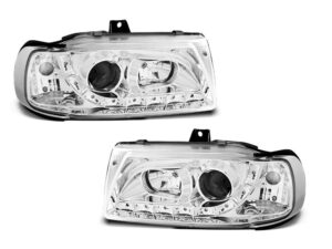 Faruri DAYLIGHT CHROME potrivite pentru compatibile cu Seat IBIZA/CORDOBA/POLO VARIANT, SEDAN 10.93-08.99