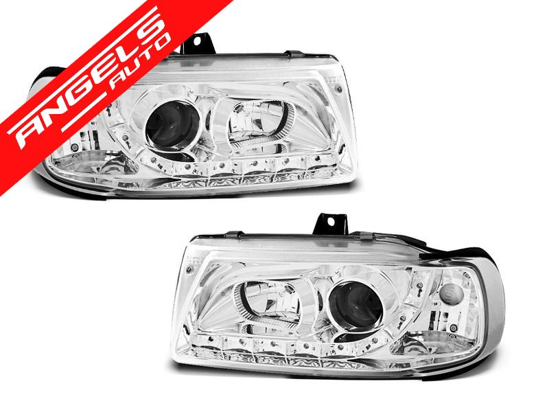 Faruri DAYLIGHT CHROME potrivite pentru compatibile cu Seat IBIZA/CORDOBA/POLO VARIANT, SEDAN 10.93-08.99