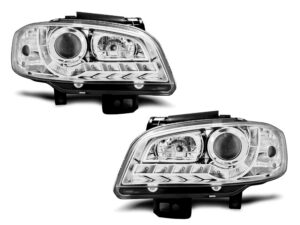 Faruri DAYLIGHT CHROME potrivite pentru compatibile cu Seat IBIZA/CORDOBA 09.99-03.02