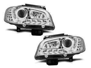 Faruri DAYLIGHT CHROME potrivite pentru compatibile cu Seat IBIZA/CORDOBA 09.99-03.02