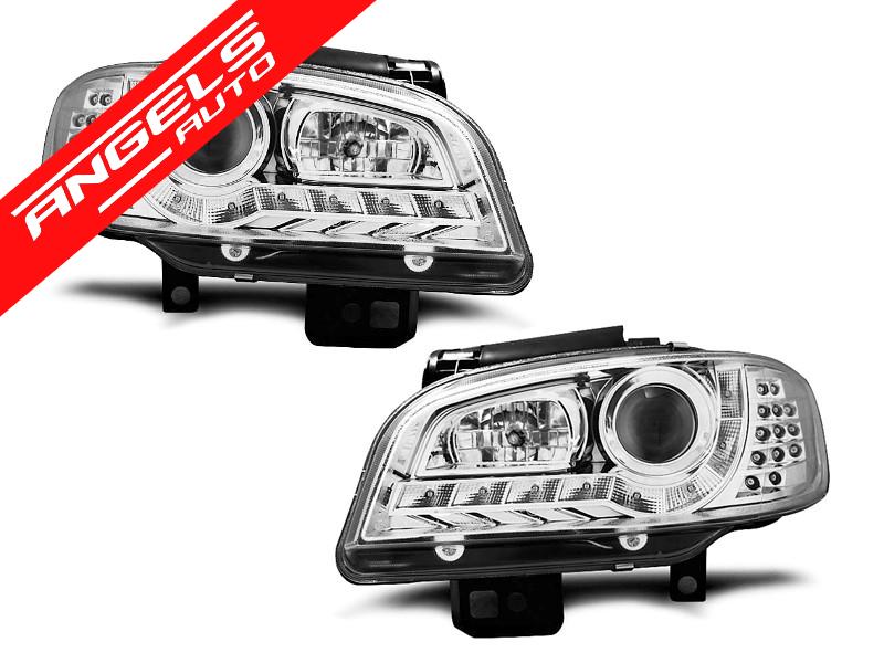 Faruri DAYLIGHT CHROME potrivite pentru compatibile cu Seat IBIZA/CORDOBA 09.99-03.02