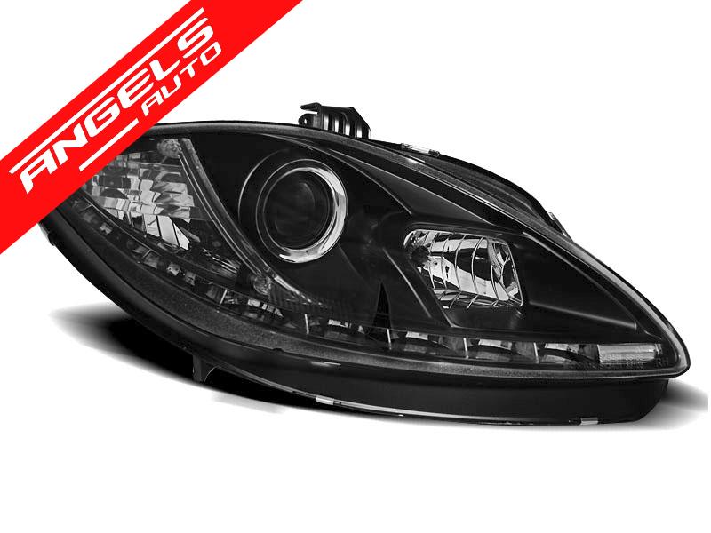 Faruri LED compatibile cu Seat LEON ALTEA 09-12 Black - imagine 2
